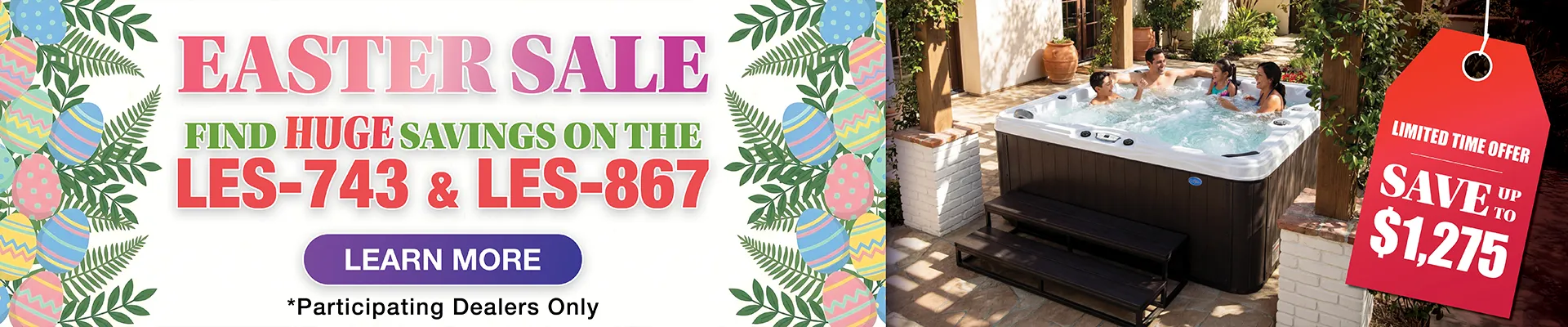 Calspas hot tub being used in a family setting - Irving