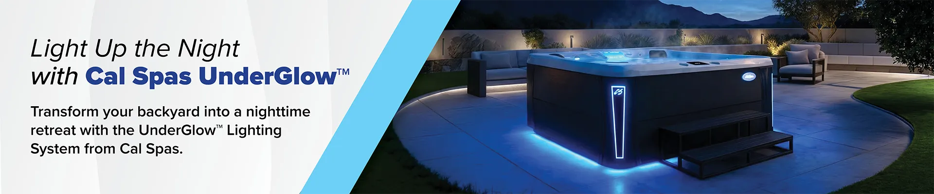 Calspas hot tub being used in a family setting - Irving